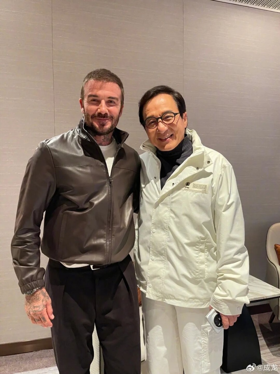 尔合影, 梁朝伟夫妇